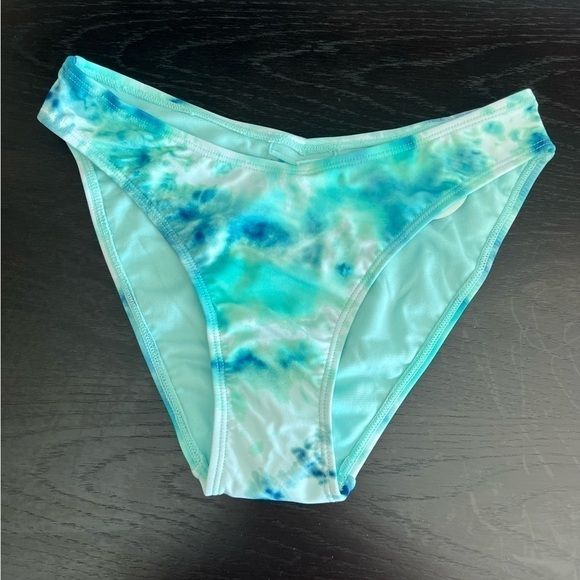 Decree Tie Dye Cheeky Bikini Swimsuit Bottom - Picture 2 of 10